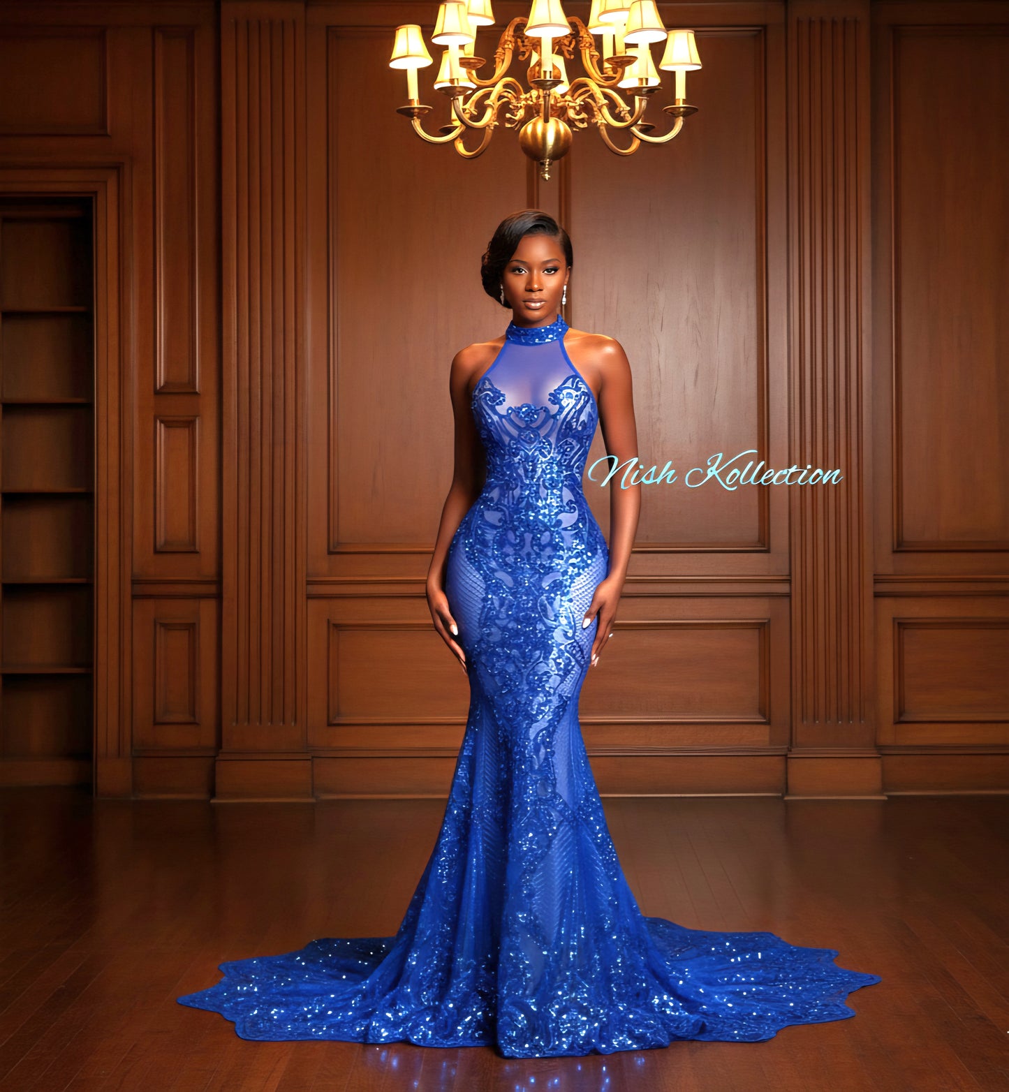 Sequin Lagoon Mermaid Gown