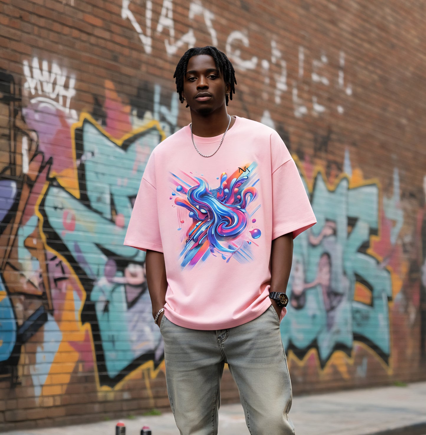 Neon Swirl T-Shirt