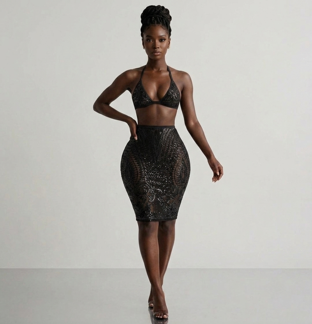Nequam Allele Skirt Set
