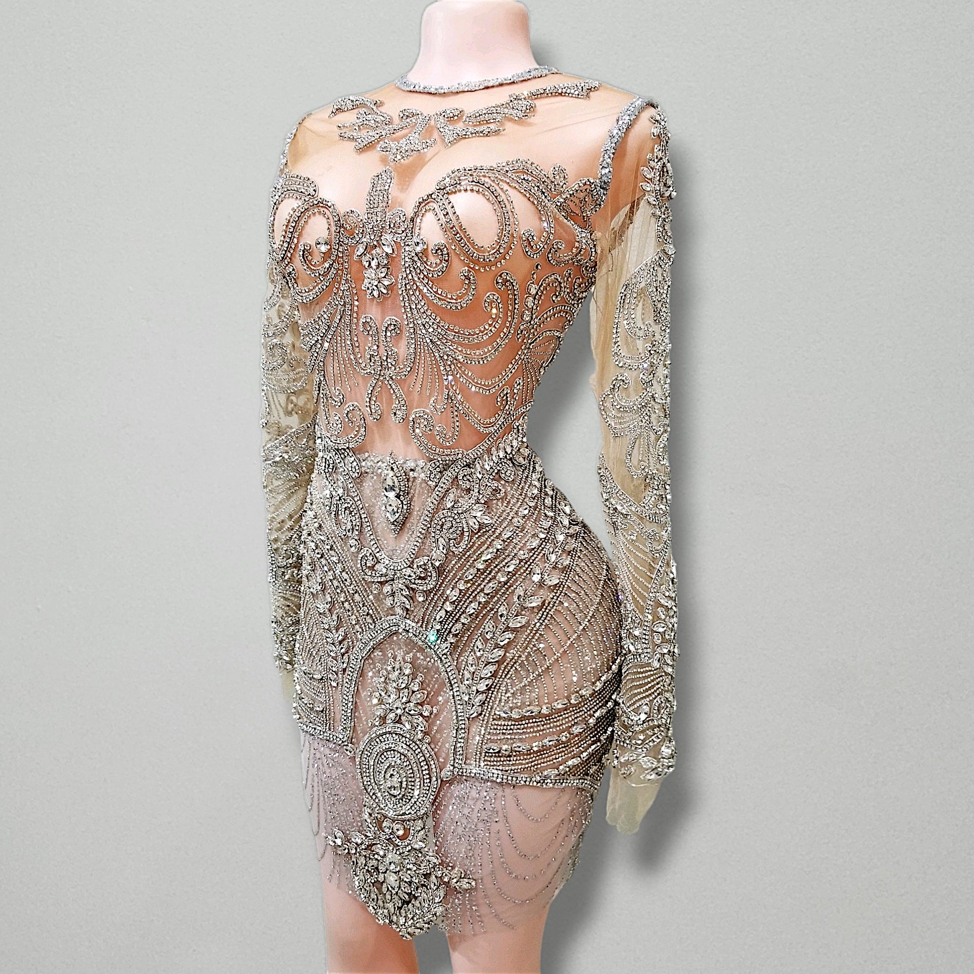 diamond-asaran-cocktail-dress-front