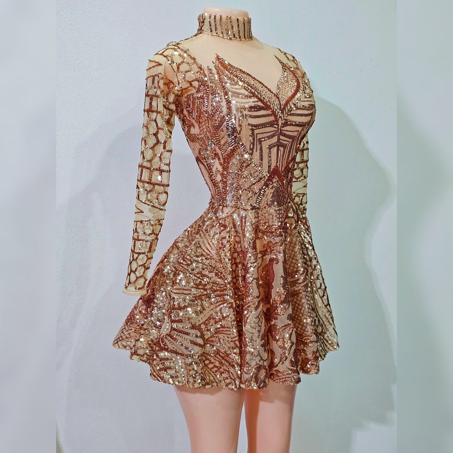 Surya Skater Mini Dress