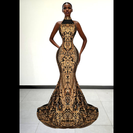 Jadore Sequin Mermaid Gown