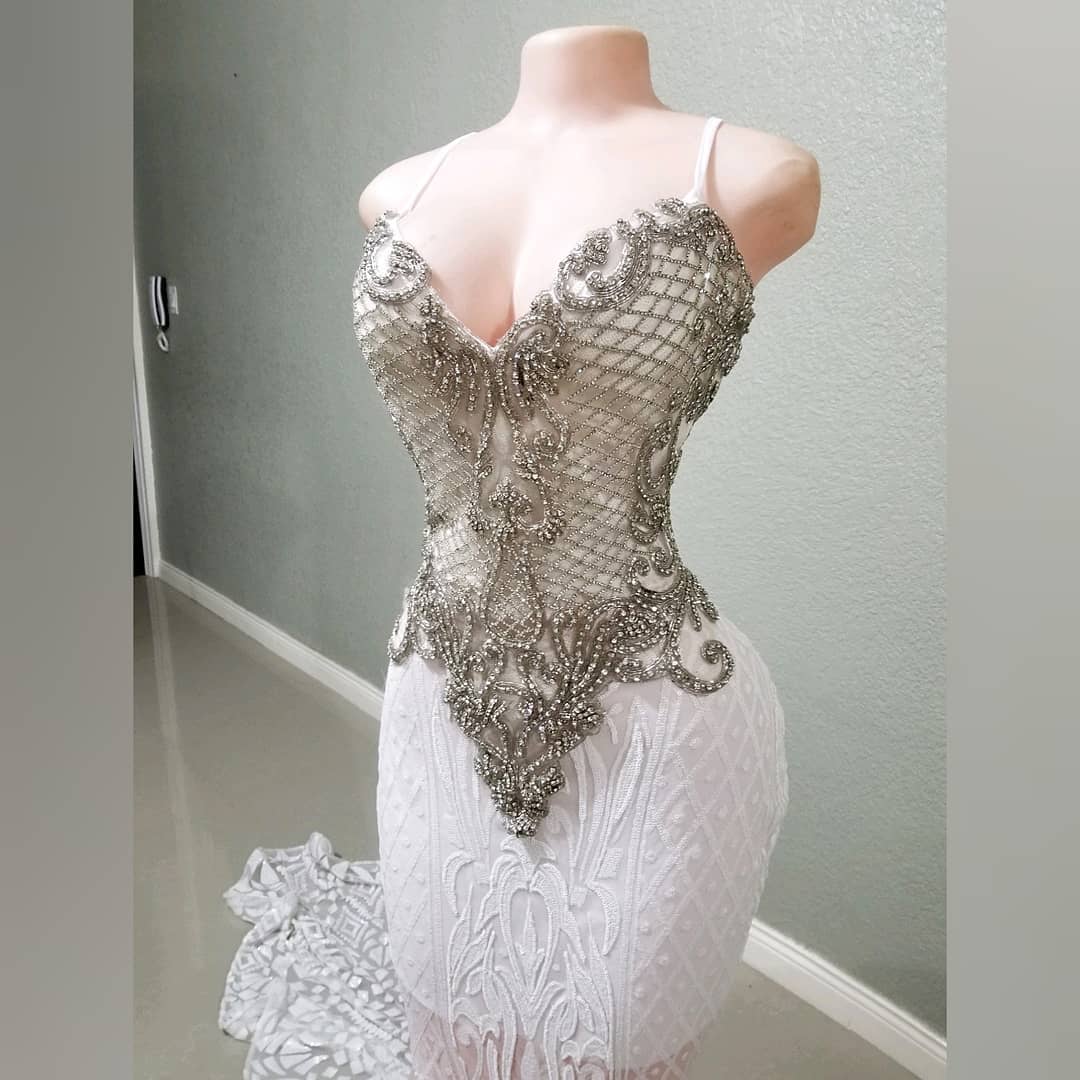 White Diamond Victoria wedding Dress