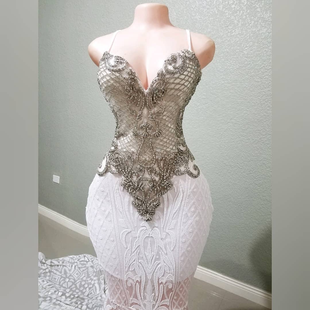White Diamond Victoria wedding Dress