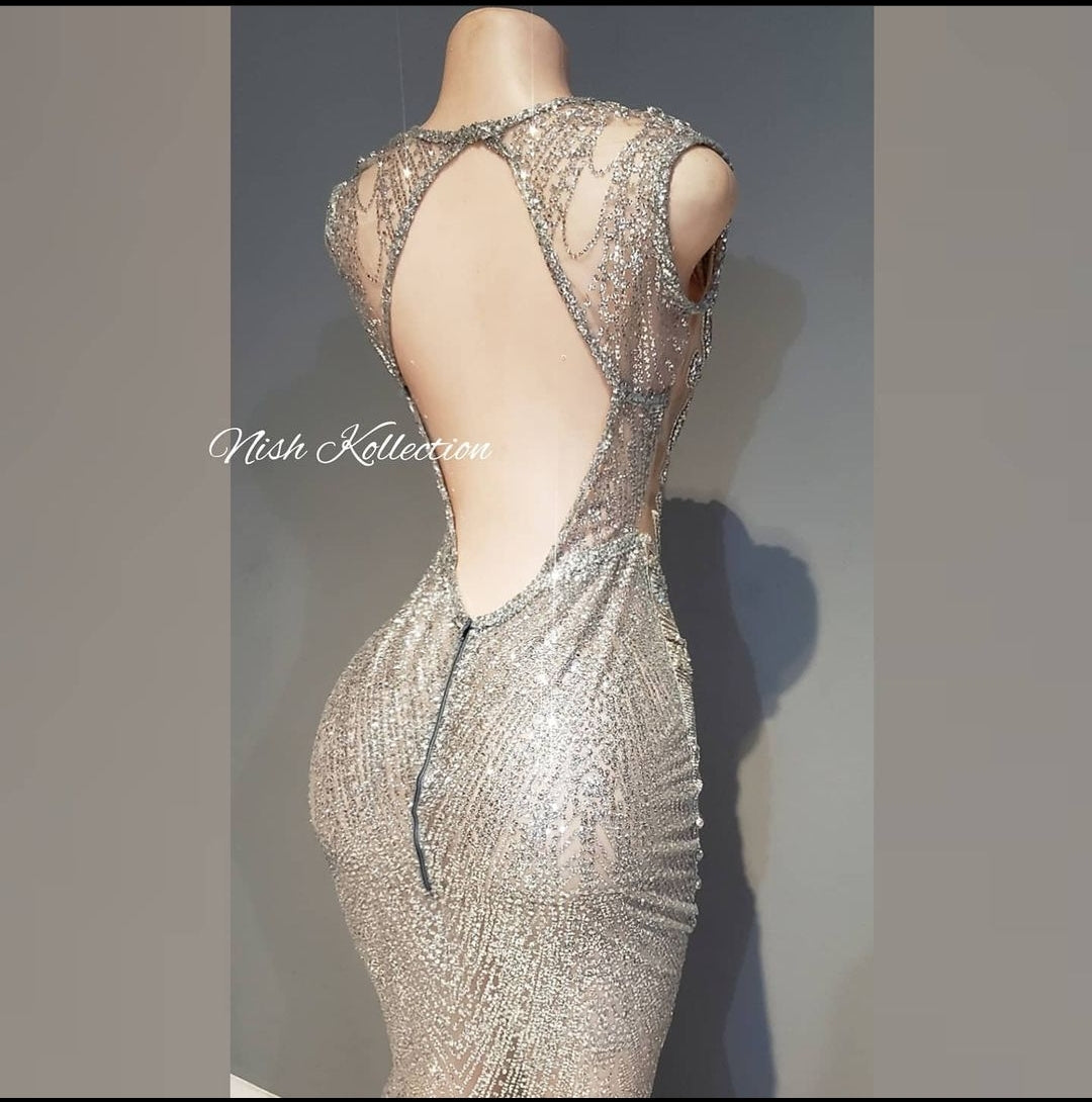 Diamond Phetish Glitter Mermaid Dress
