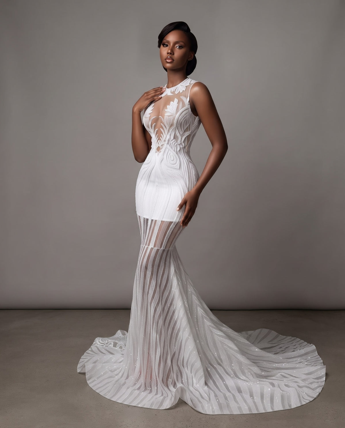 Sabrina XO Sequin Mermaid Gown
