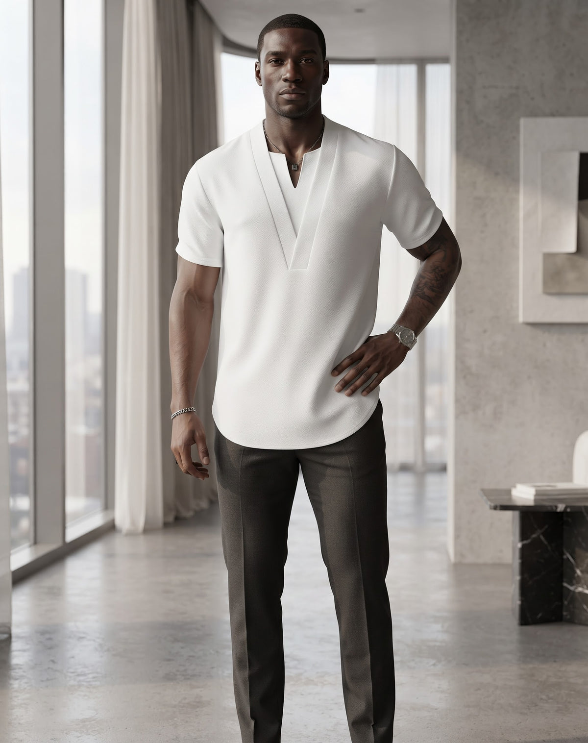 The Executor White Shirt