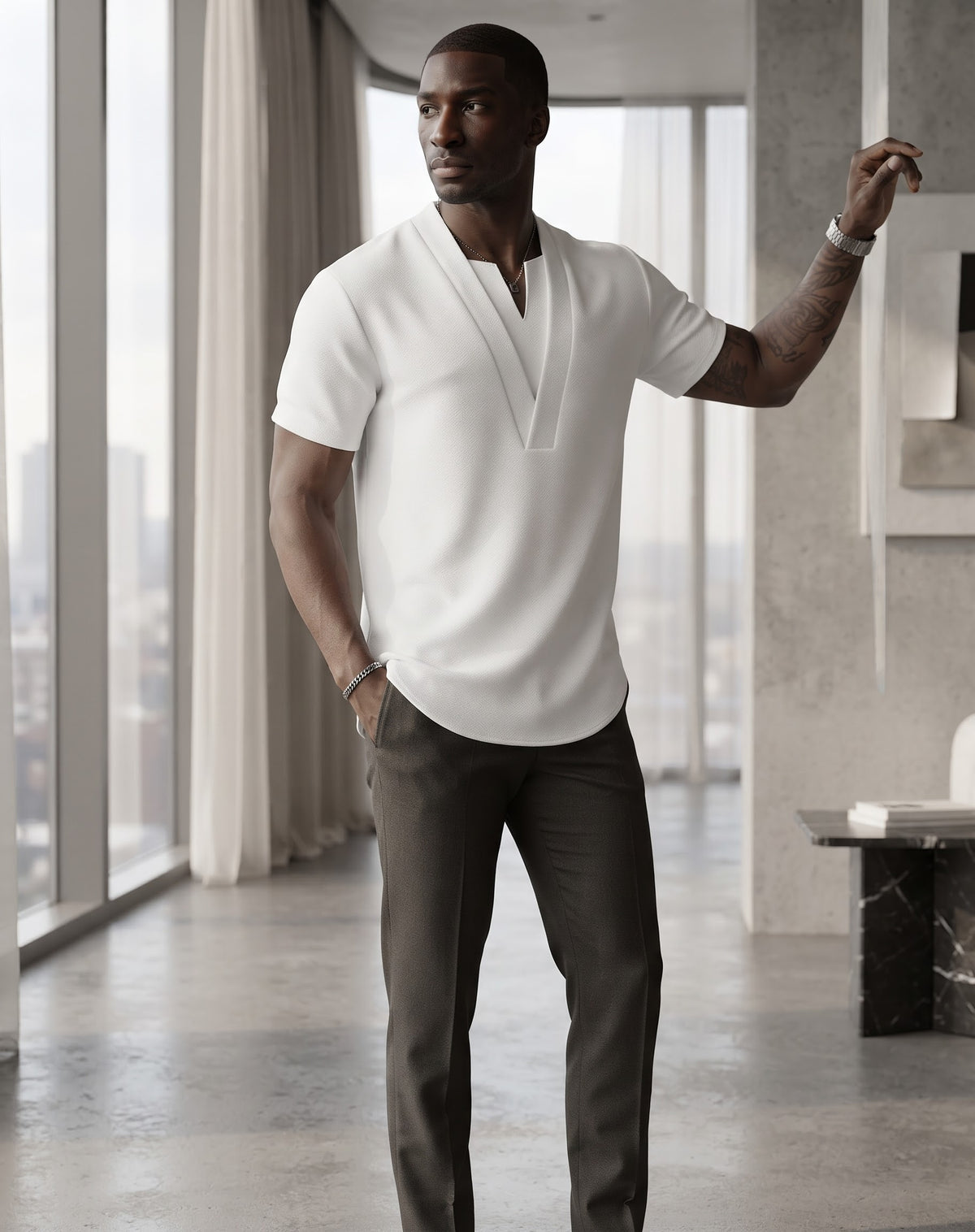 The Executor White Shirt