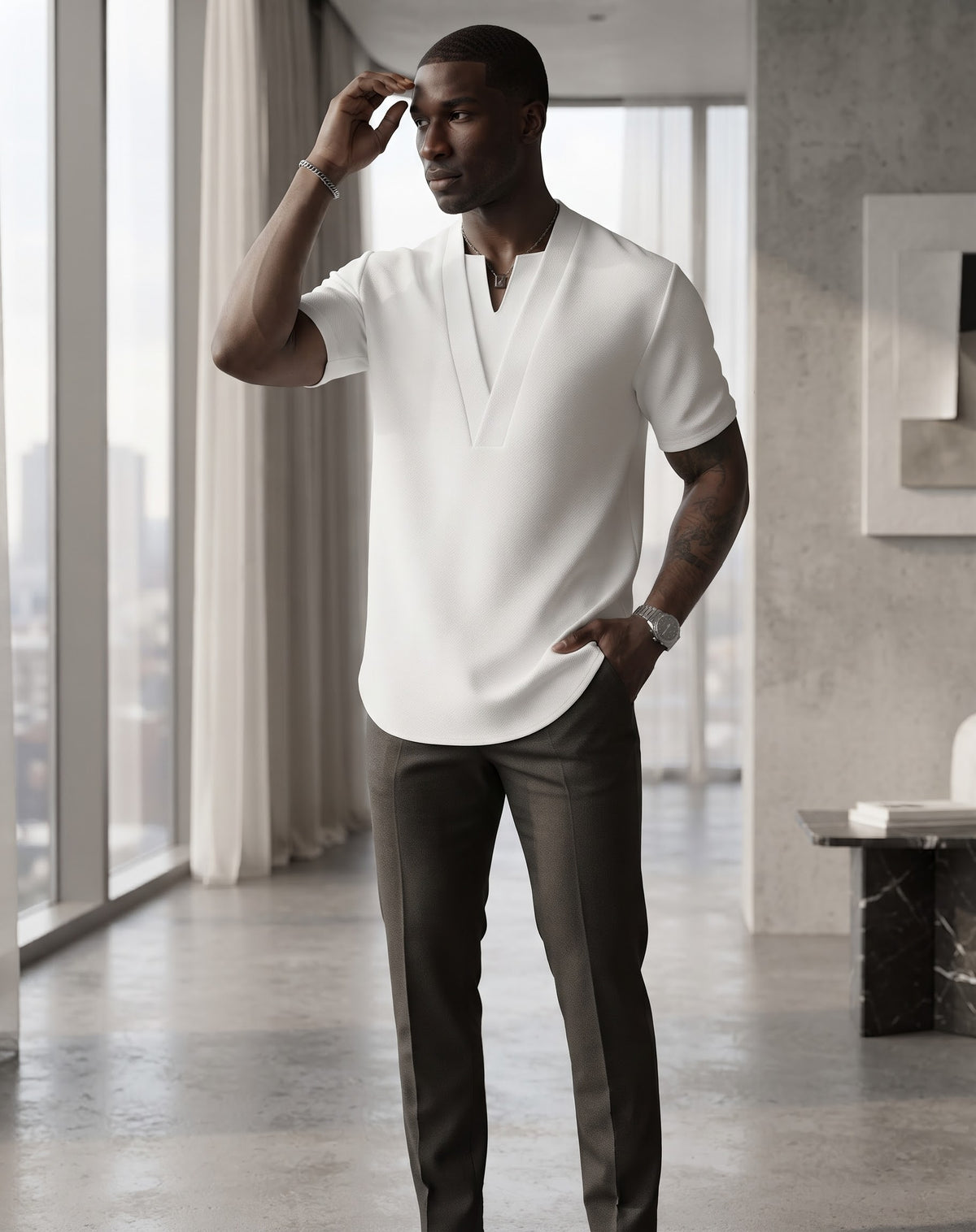 The Executor White Shirt