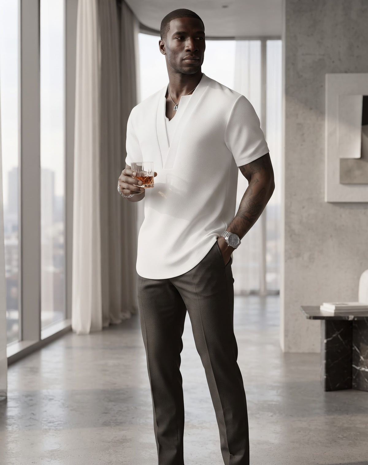 The Executor White Shirt