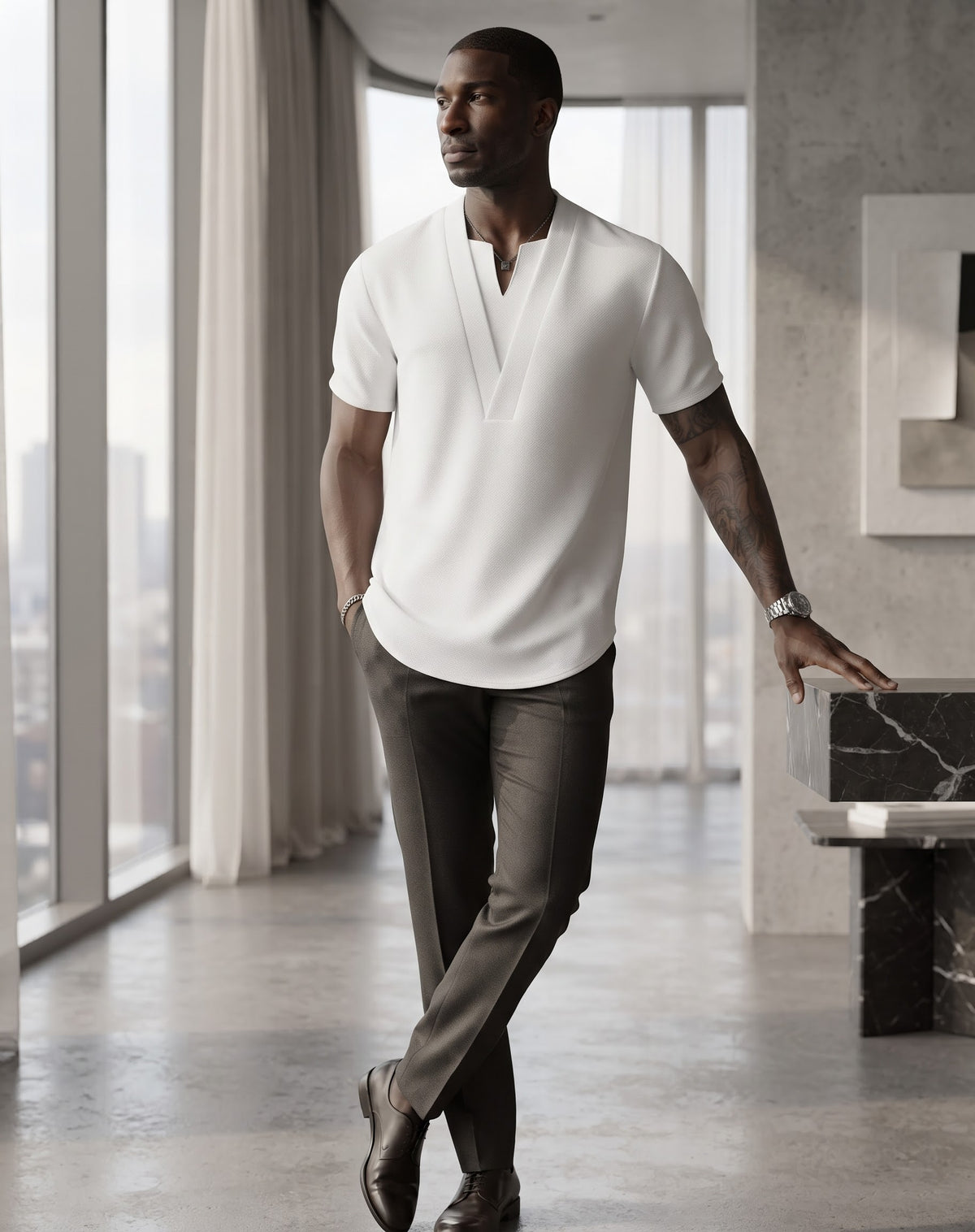 The Executor White Shirt