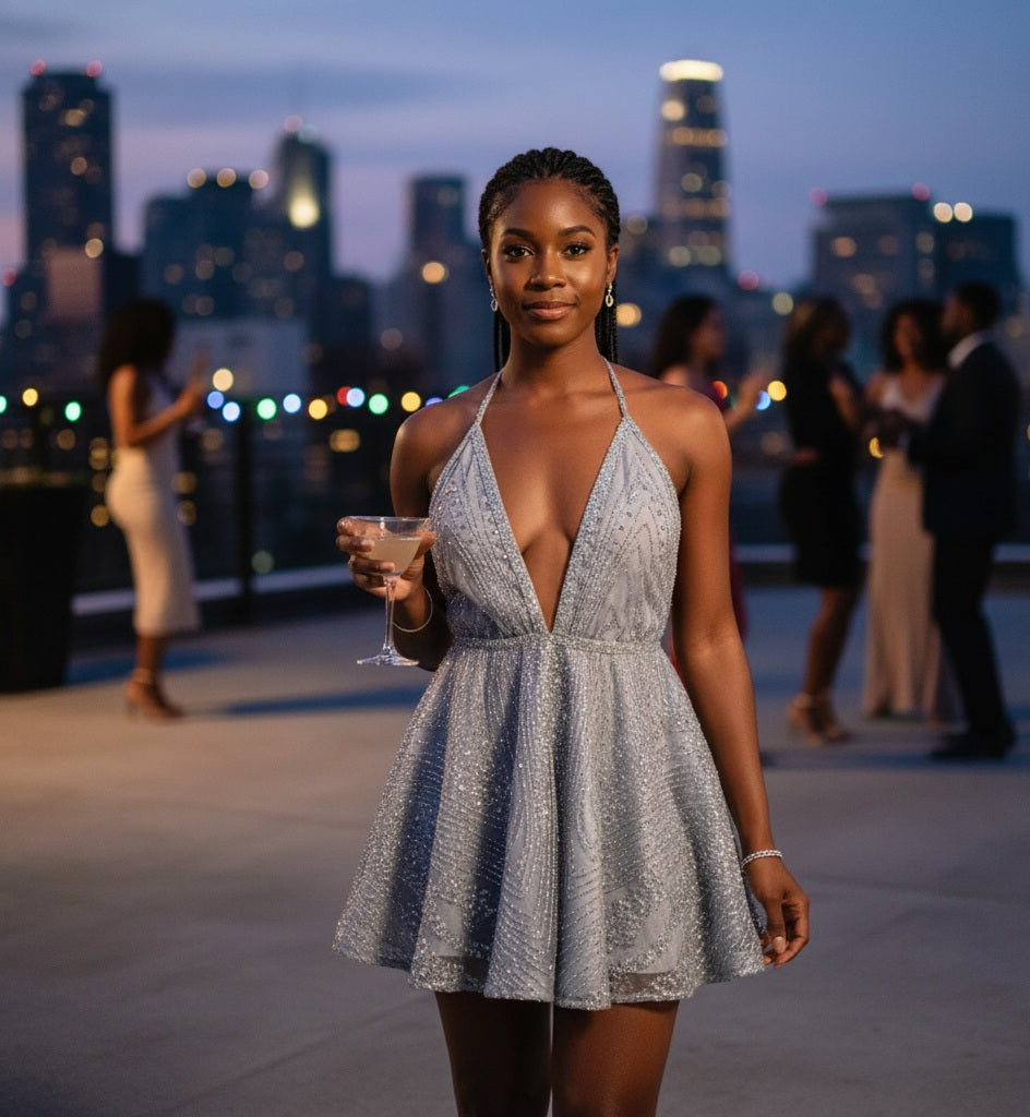 Elisa Mini Skater Dress