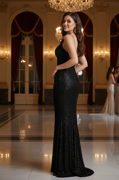 Viking Rhinestone Mermaid Dress