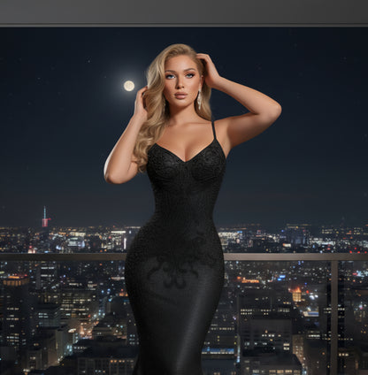 Viking Mermaid Dress (longer train)