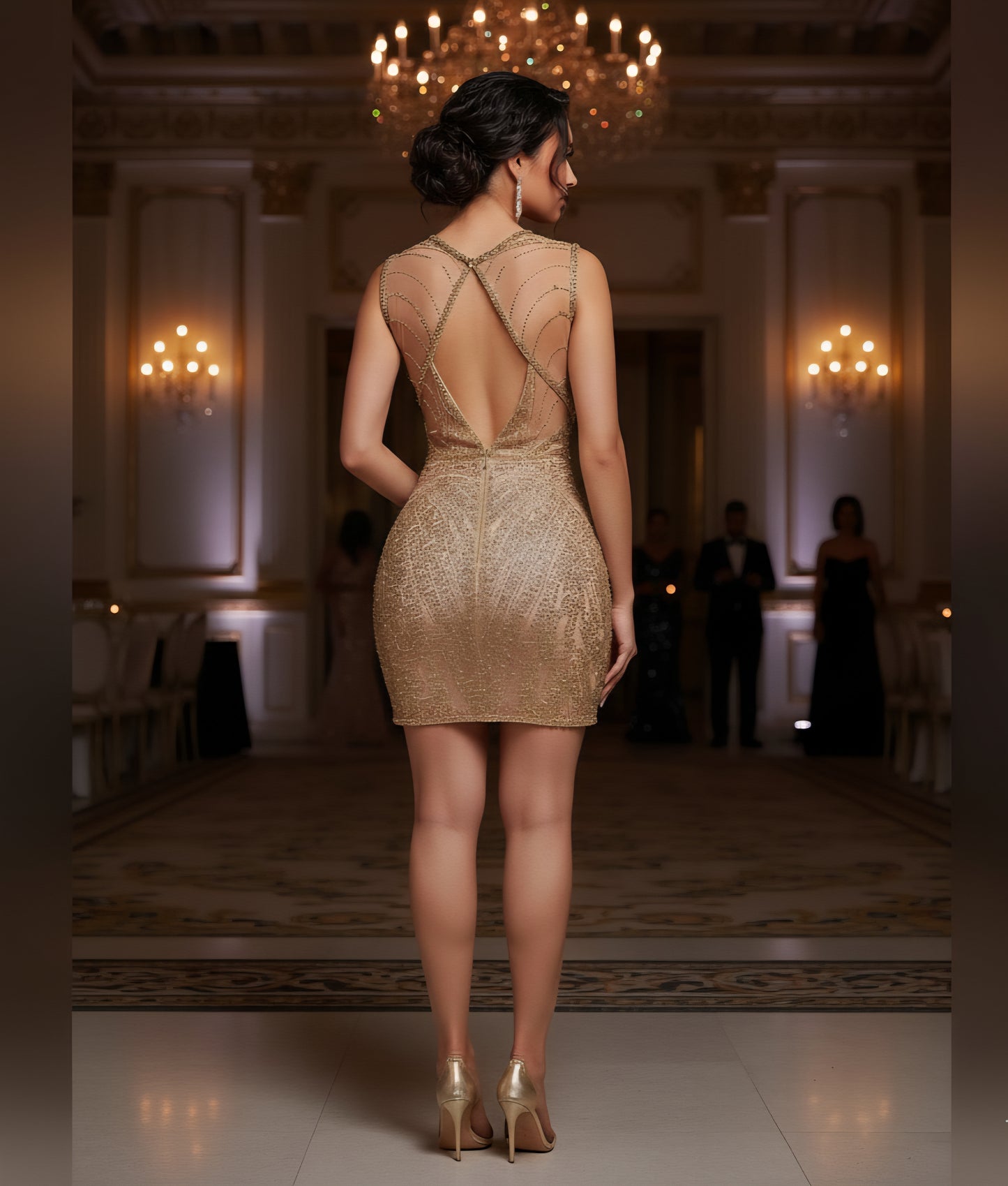 Diamond Mecca Mini Dress