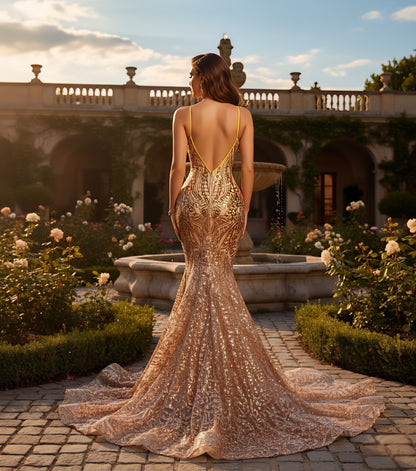 Cleopatrah Sequin Mermaid Dress