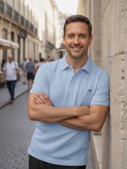 Nk Pattern Polo Shirt