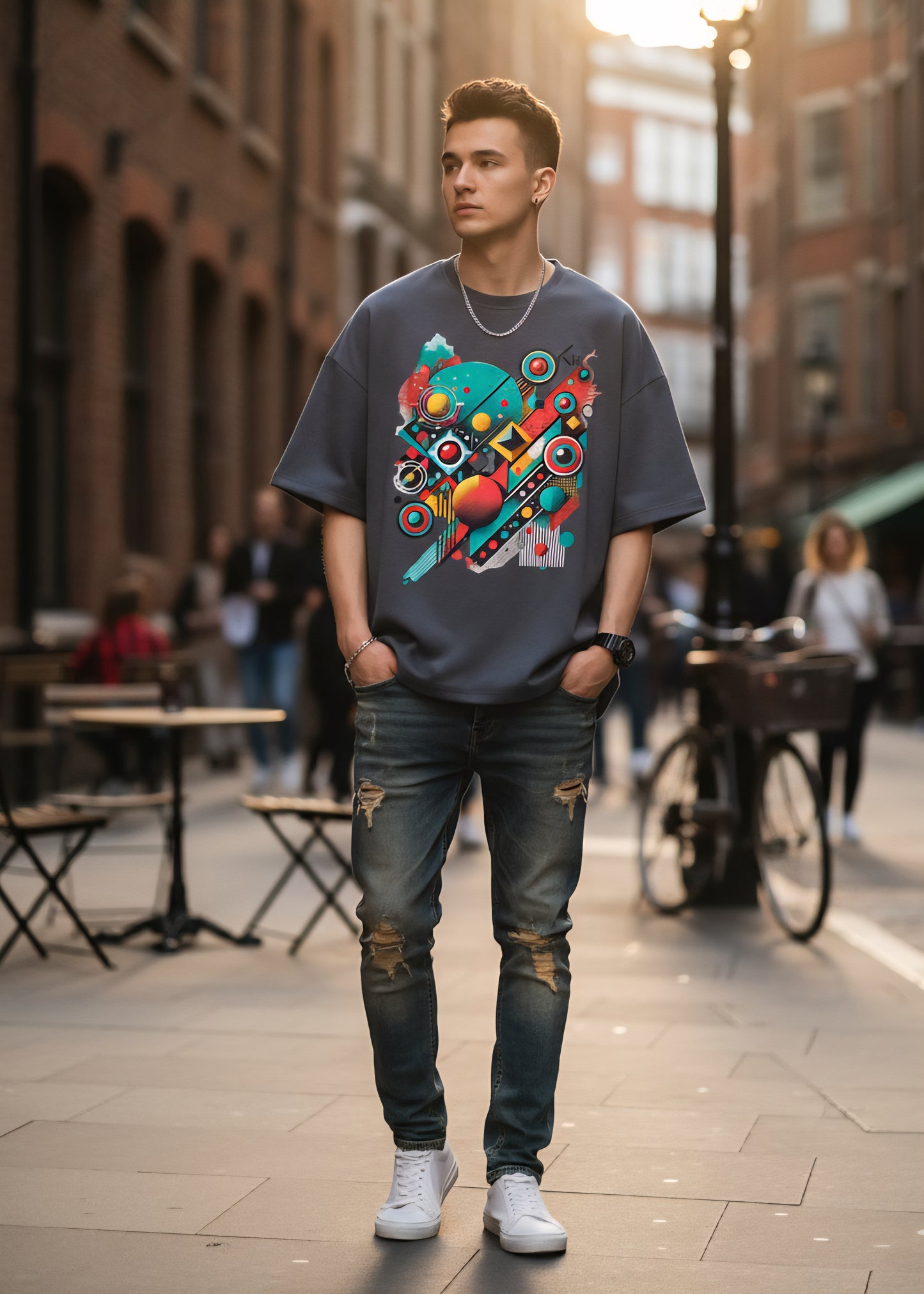 80s Synthwave Cyberpunk T-Shirt