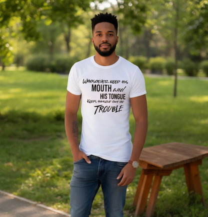 PROVERBS 21:23 T-shirt