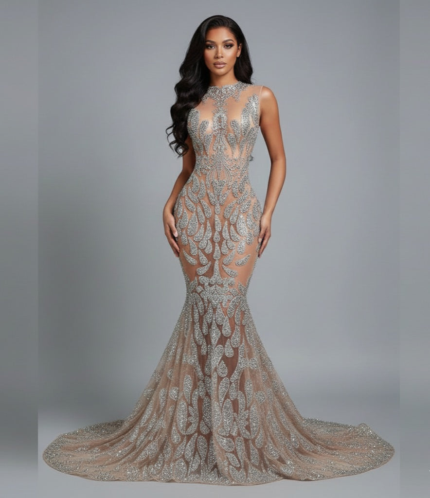 Phetish 360 Rhinestone Mermaid Dress