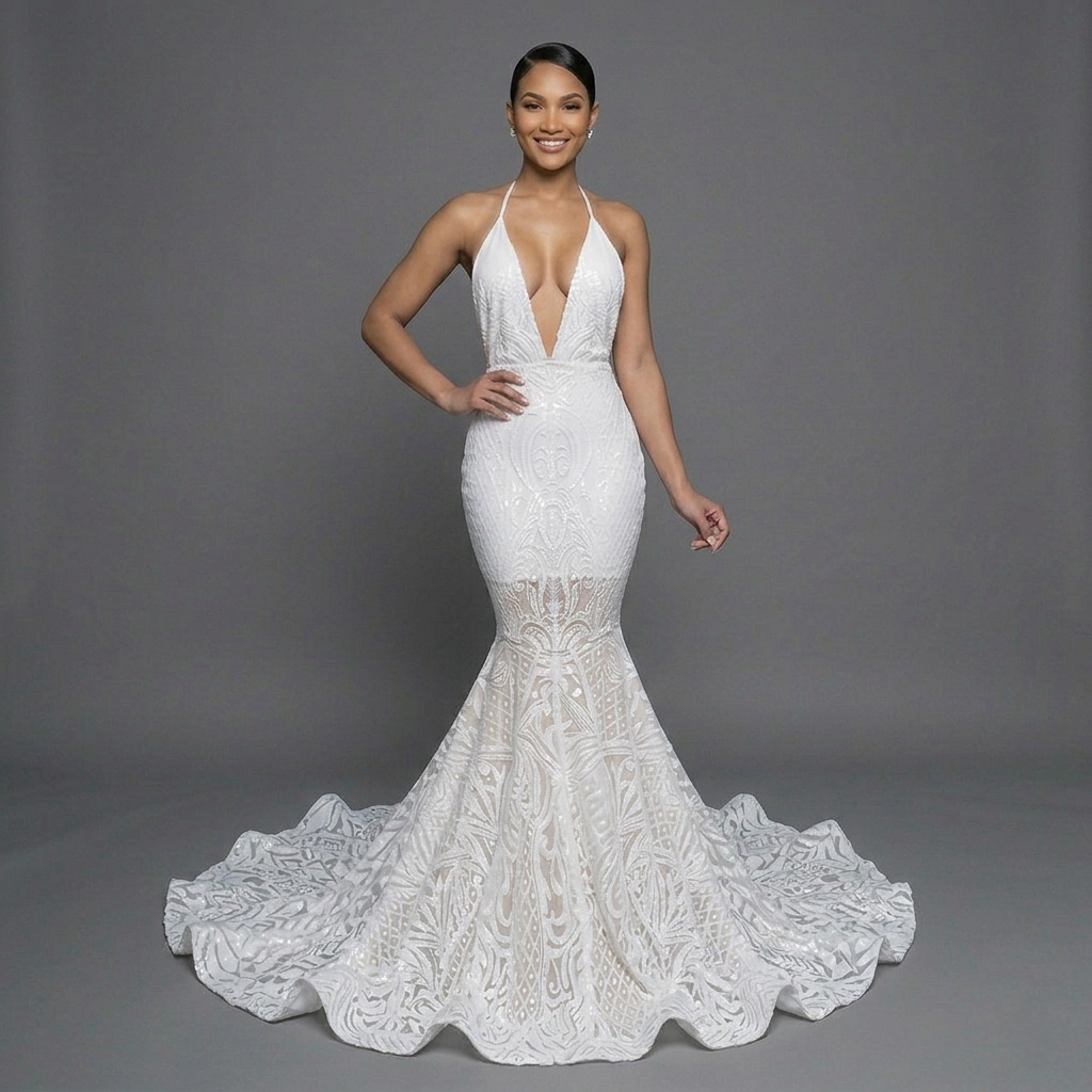 Breonnah Mermaid Wedding Gown