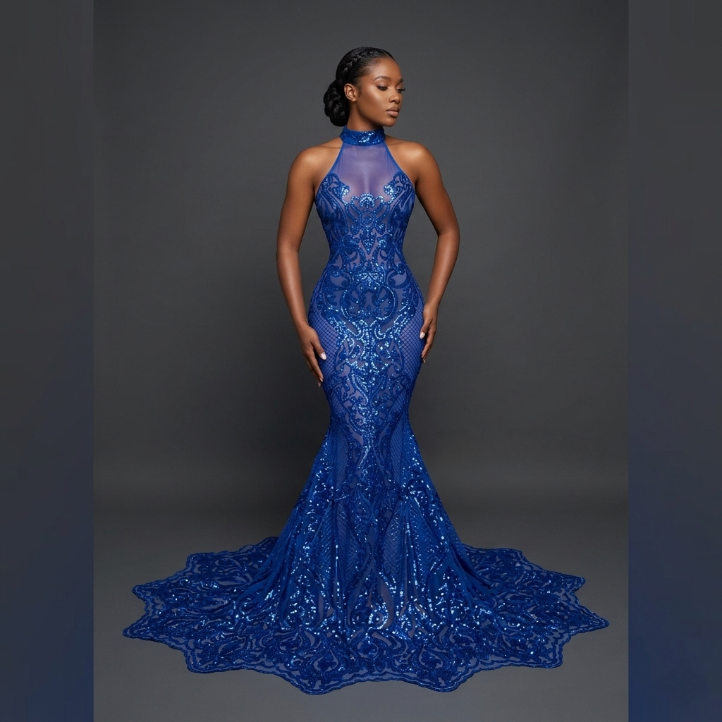 Lagoon Ext Mermaid Gown