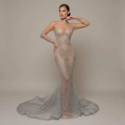 Shimmer Paris Blist Mermaid Dress