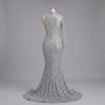Sahara Viking Rhinestone Mermaid Dress