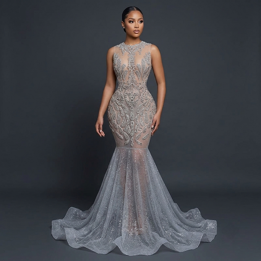 Diamond Phetish Glitter Mermaid Dress