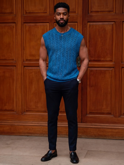 Classic Knit Vest Sweater