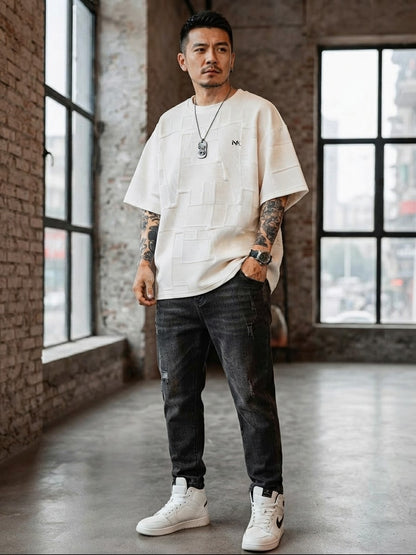 Nk Oversize Geometric T-Shirt