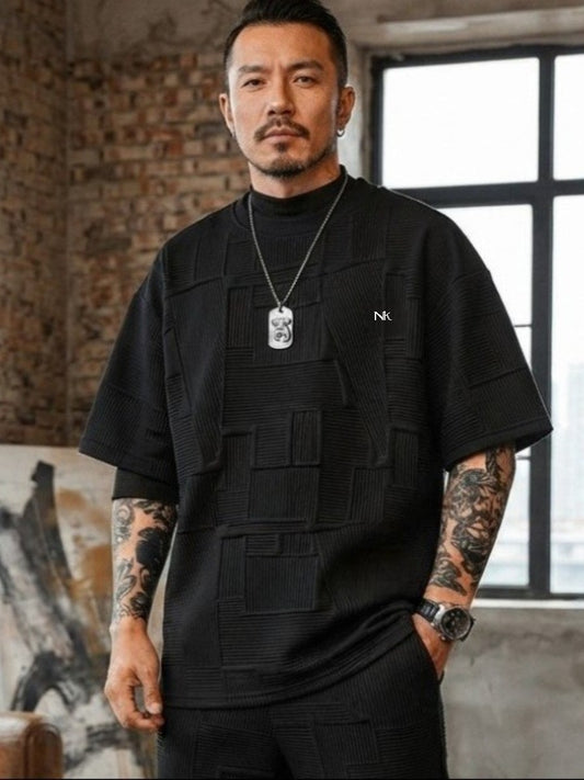 Nk Oversize Geometric T-Shirt