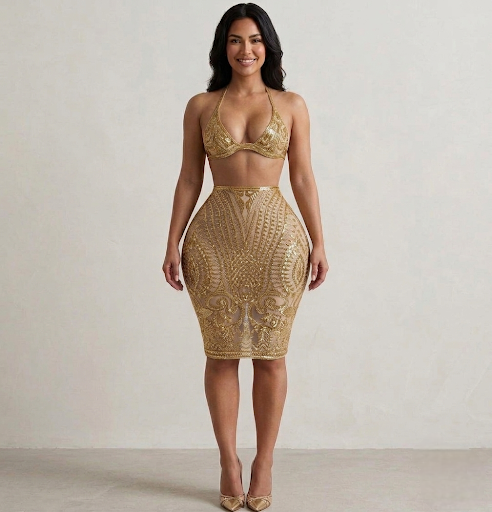 Nequam Allele Skirt Set