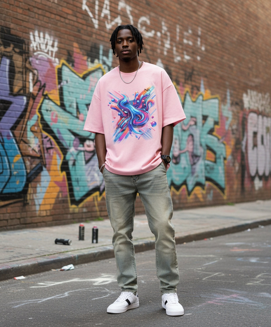 Neon Swirl T-Shirt