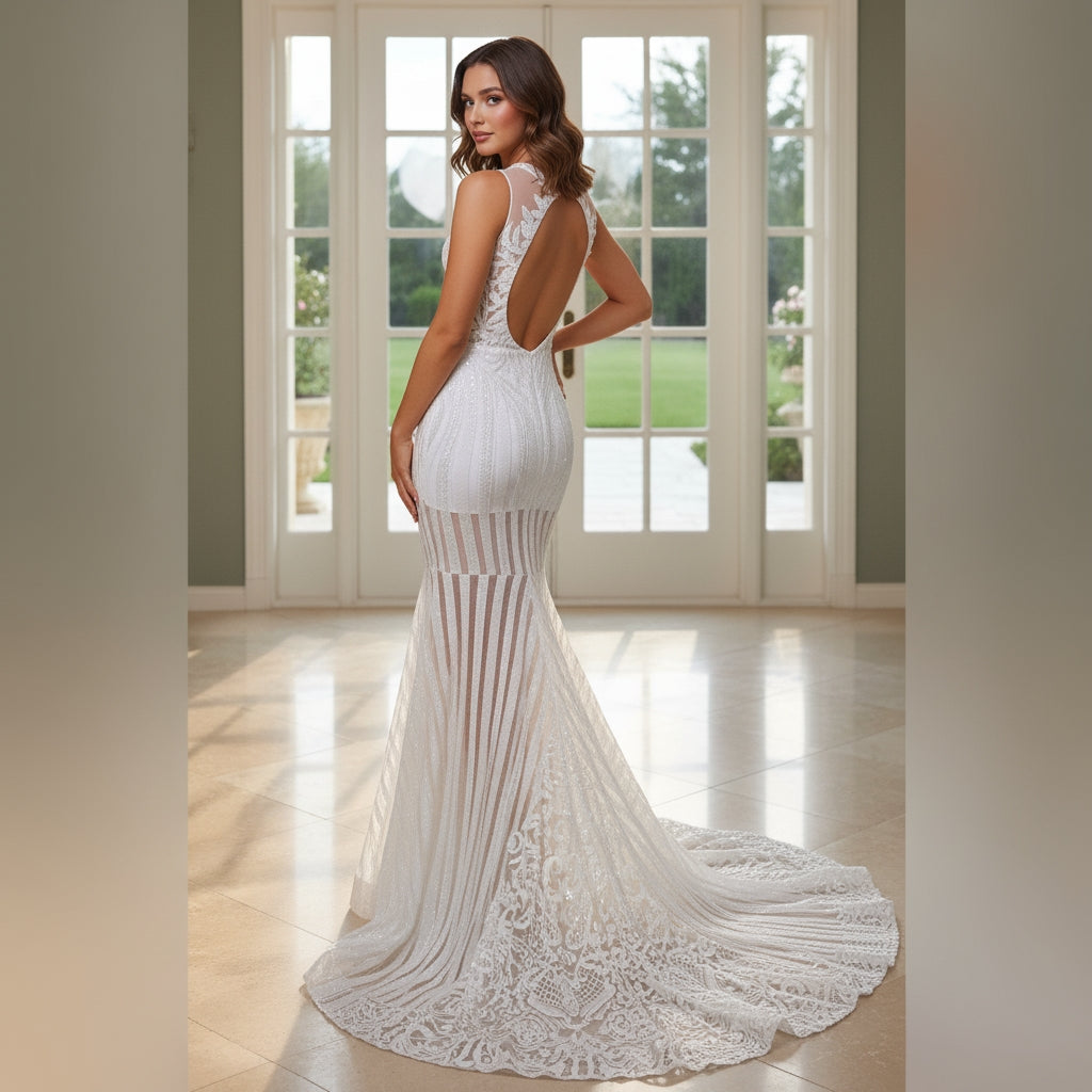 Sabrina XO Sequin Mermaid Gown
