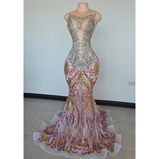 Gigi Amani Sequin Mermaid Dress