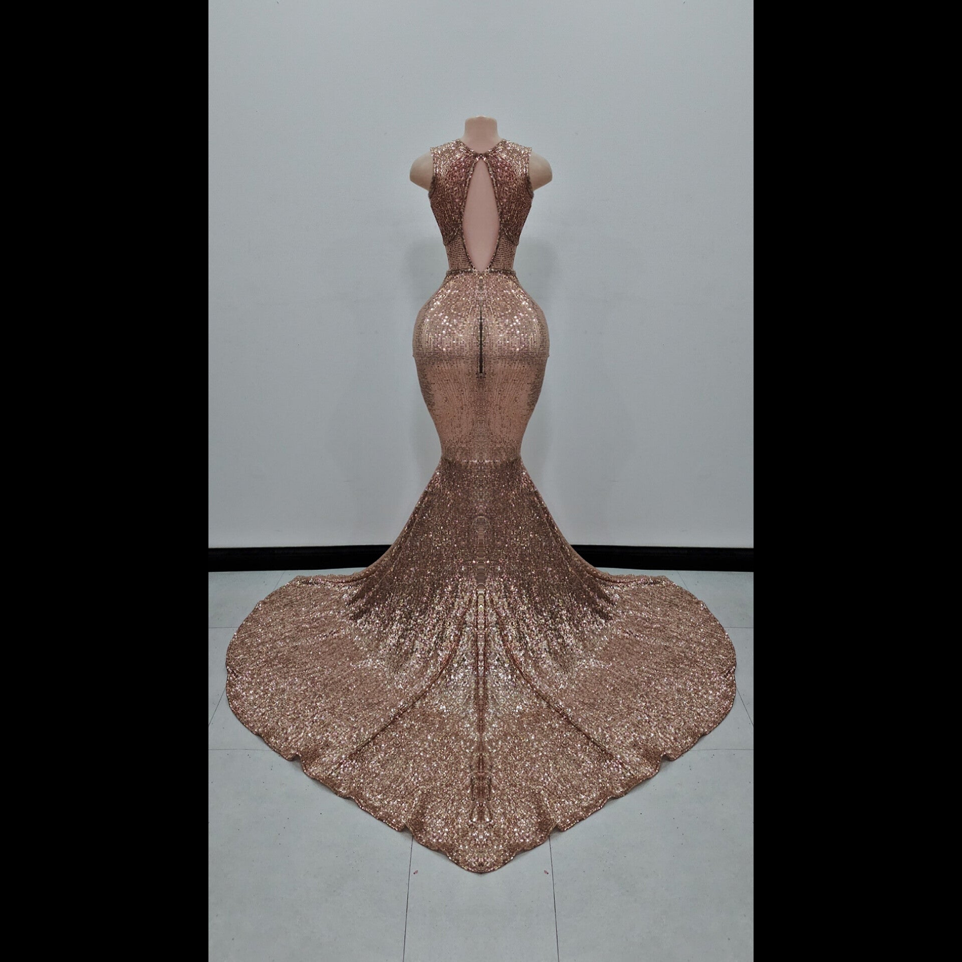 Naijah Rhinestone Mermaid Wedding Gown and Prom Dresses Naijah Rhinestone Mermaid Wedding Gown and Prom Dresses