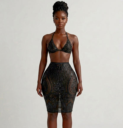 Nequam Allele Skirt Set