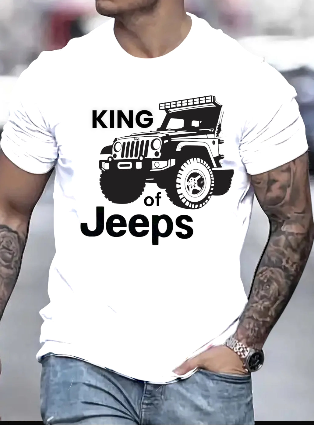 King of Jeeps T-shirt