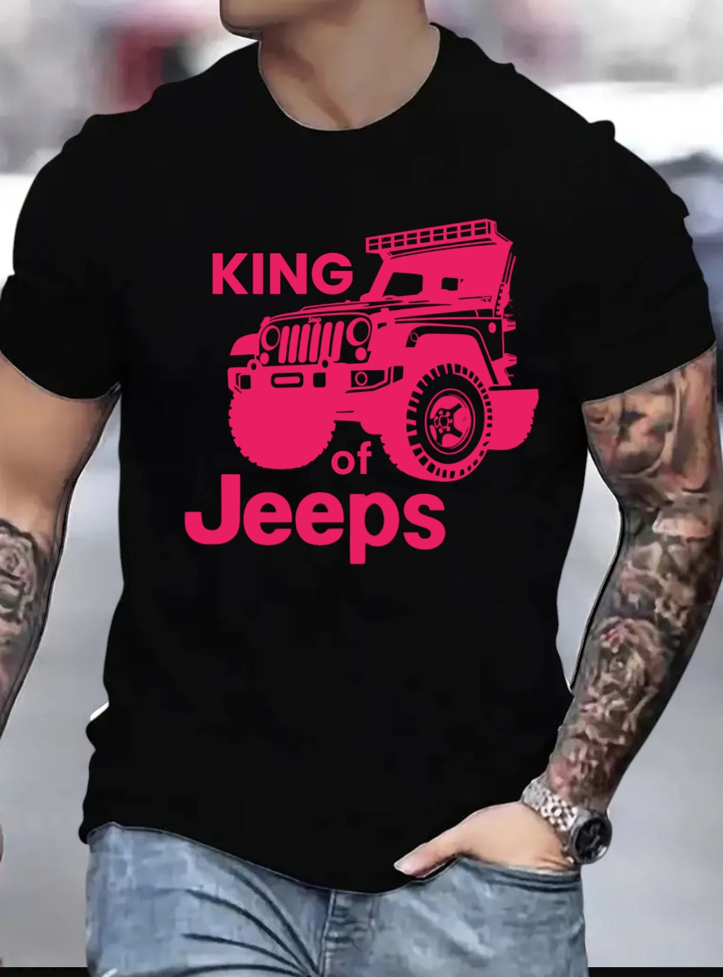 King of Jeeps T-shirt