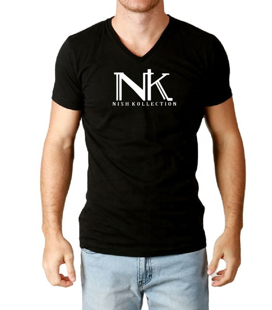 V-neck NK T-shirt