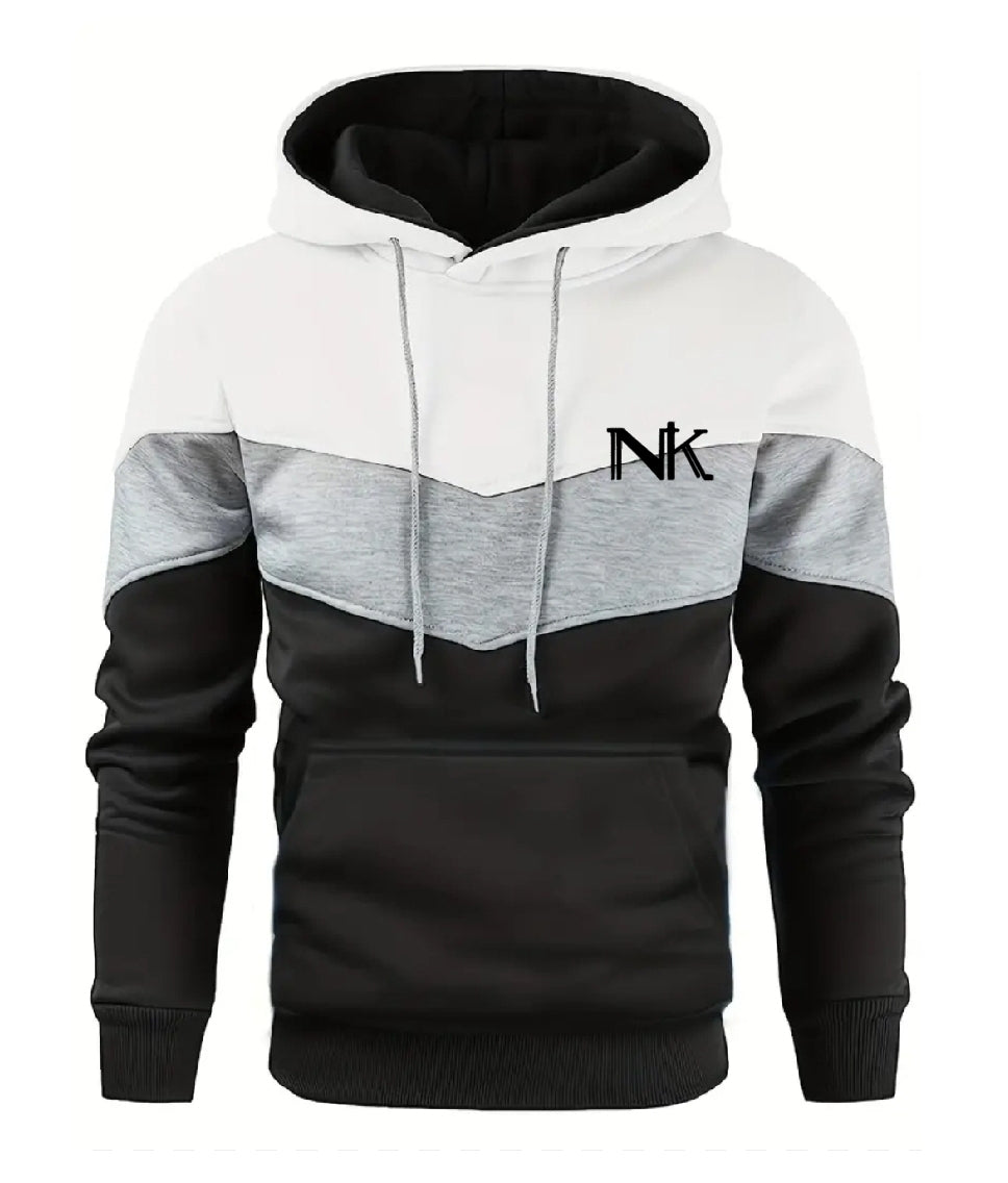 NK three colour hoodie