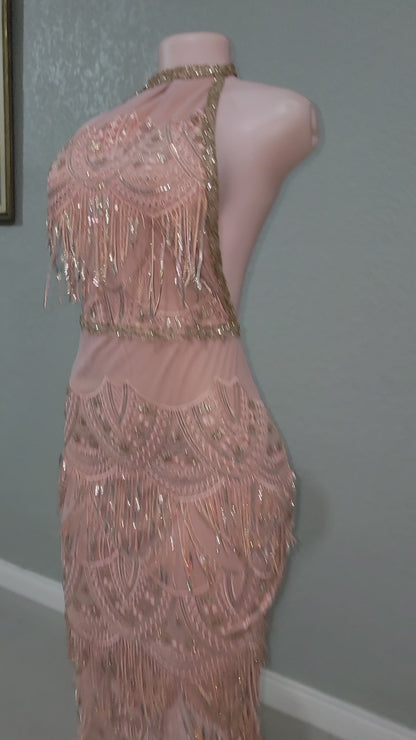 Despacito Pink Mermaid Dress