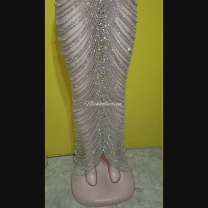 Diamond Zena Rhinestone Dress