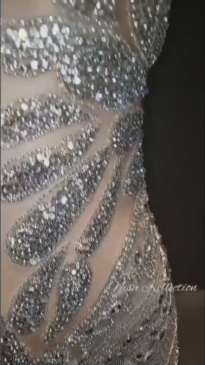Naijah Rhinestone Mermaid Gown