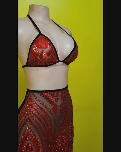 Nequam Allele Skirt Set