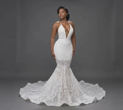 Breonnah Mermaid Wedding Gown