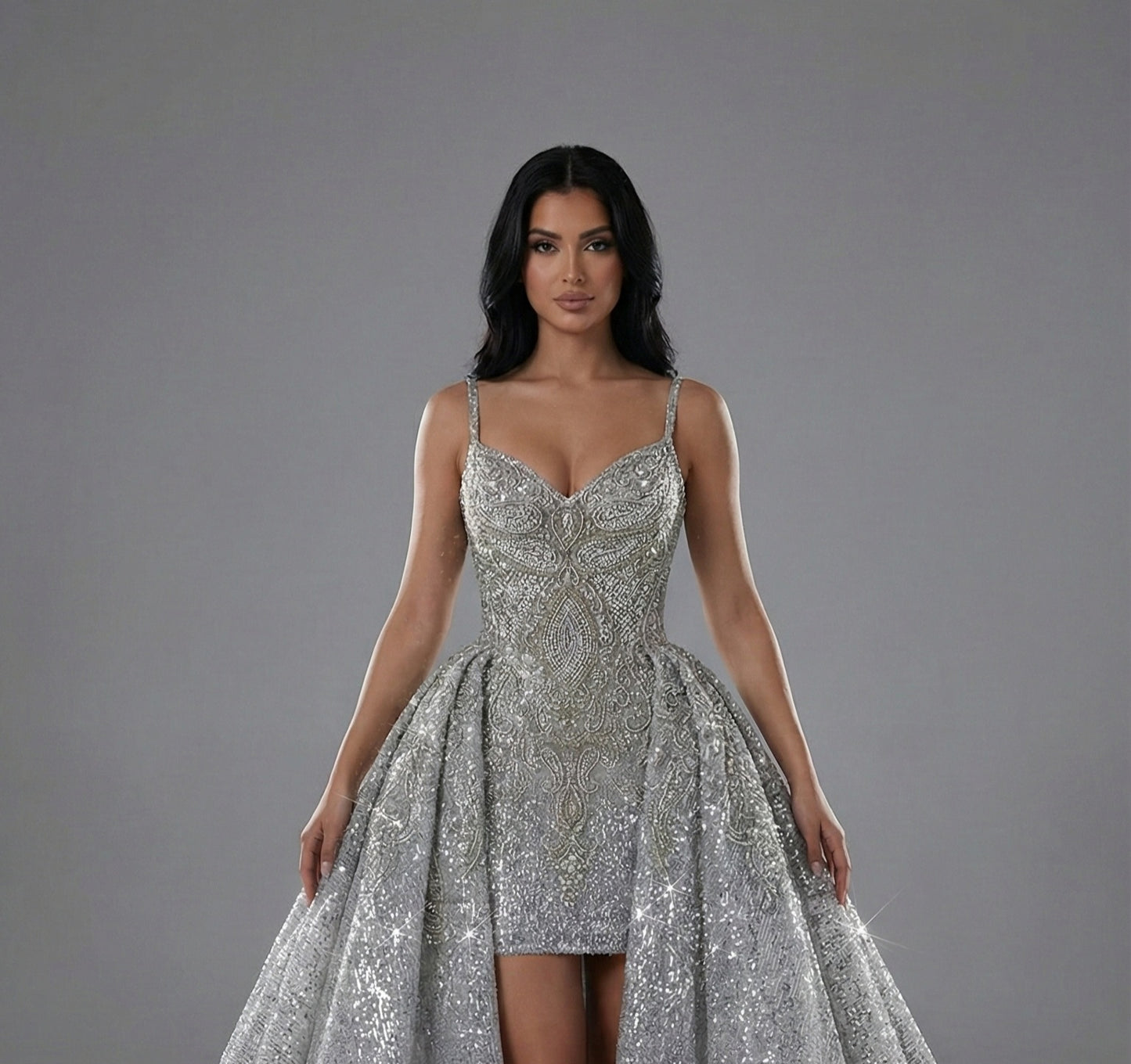 Viking Rhinestone Ball Dress