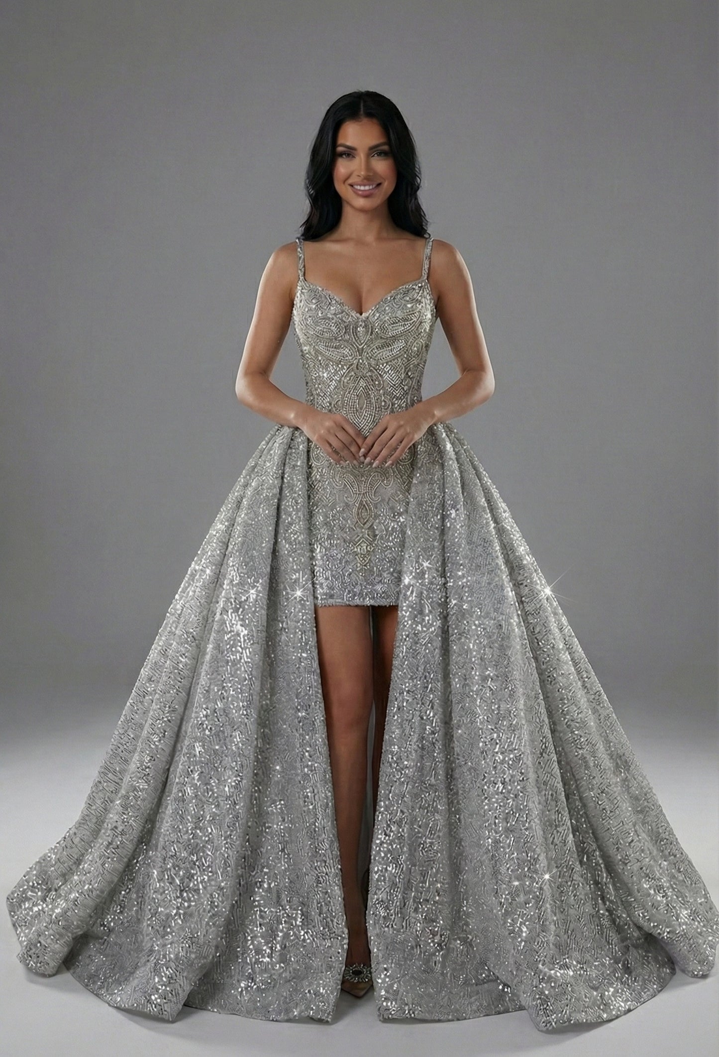 Viking Rhinestone Ball Dress