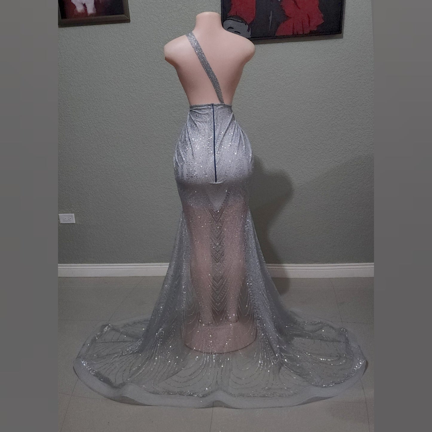 Solange Glitter Mermaid Dress
